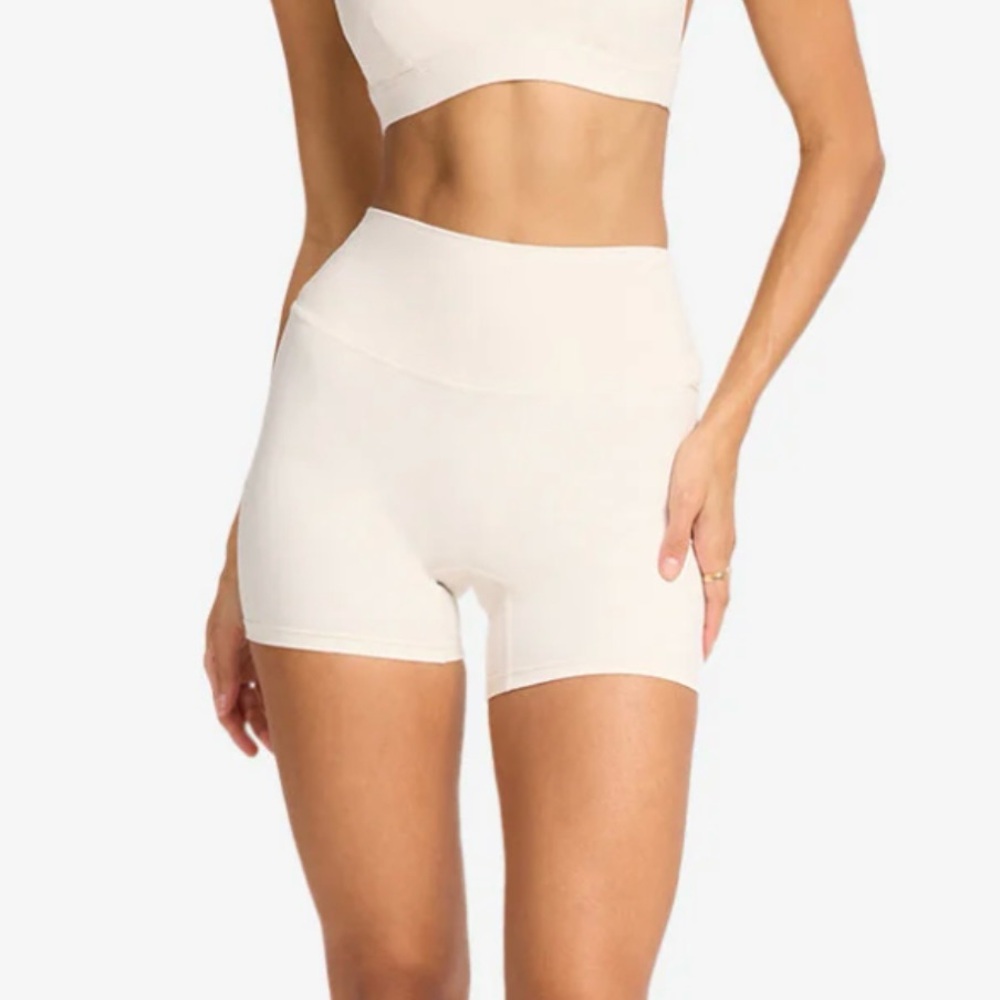 Crop Shop Boutique Freedom 5” Shorts Vanilla